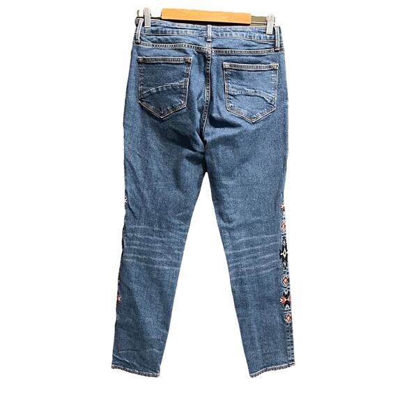 Driftwood Blue Classic Gizelle Embroidered Women's Jeans‎ Size W27 L29 - Picture 2 of 5